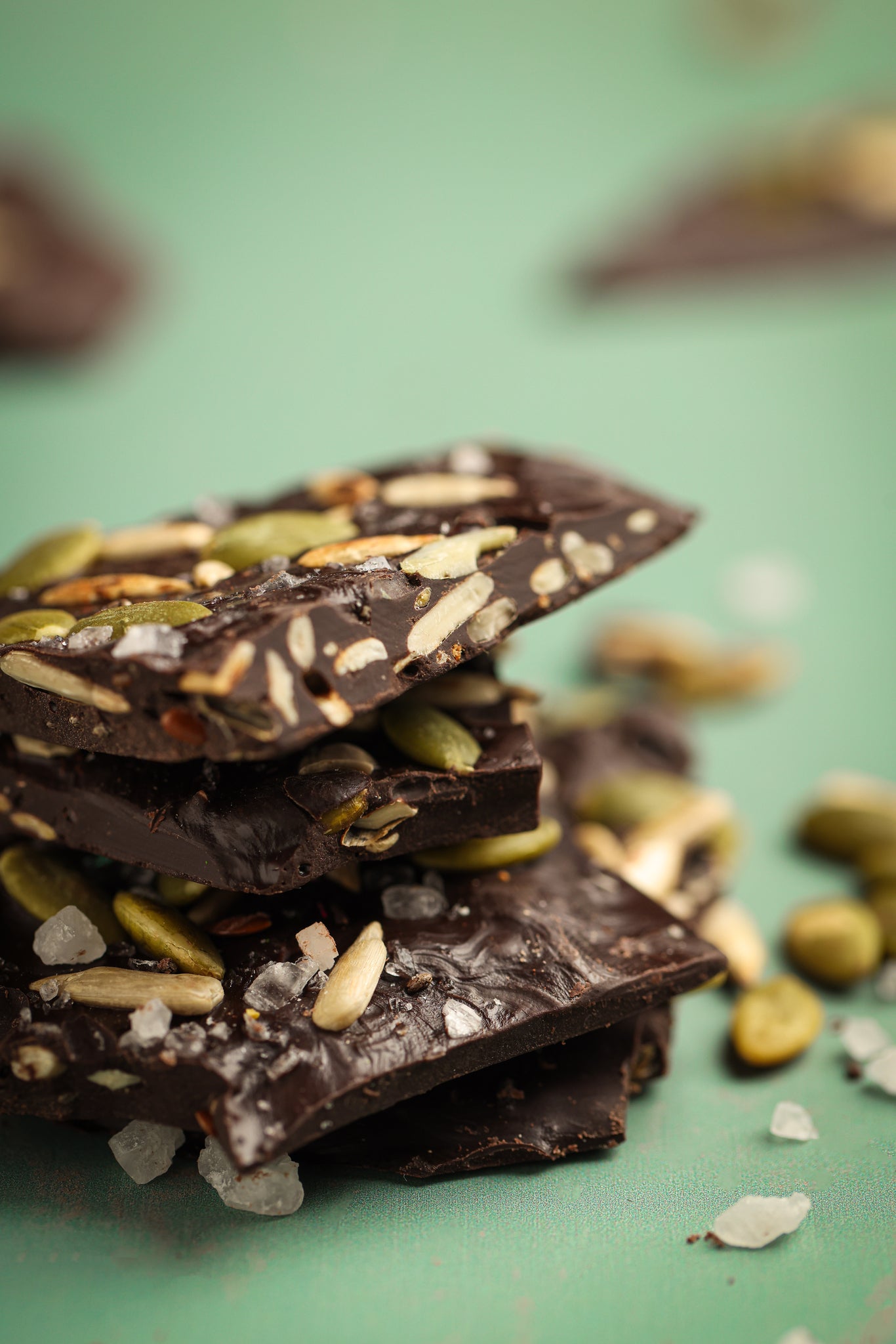 Seed Trail & Sea Salt Chocolate Bark Thins (200 gms)
