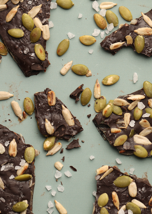 Seed Trail & Sea Salt Chocolate Bark Thins (200 gms)
