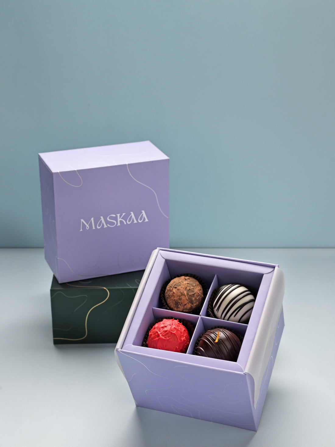 Gift Box of 4 Truffles (30 gms each)