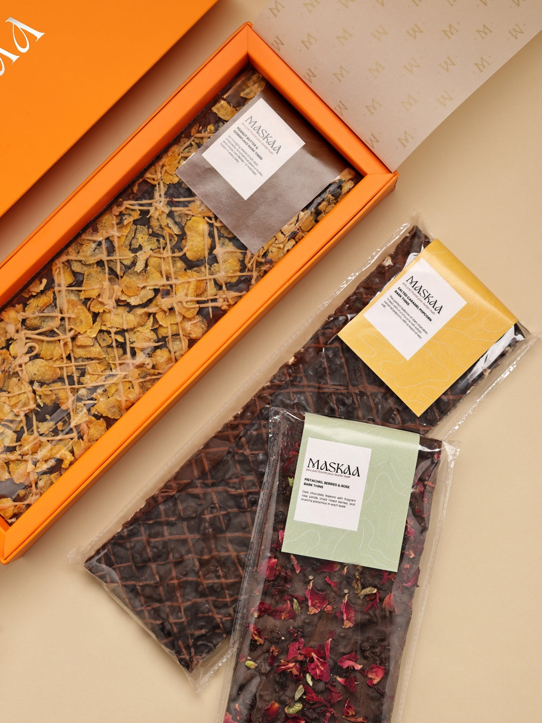 Gifting Box of Bark Thins Pack of 3 (100 gms each)