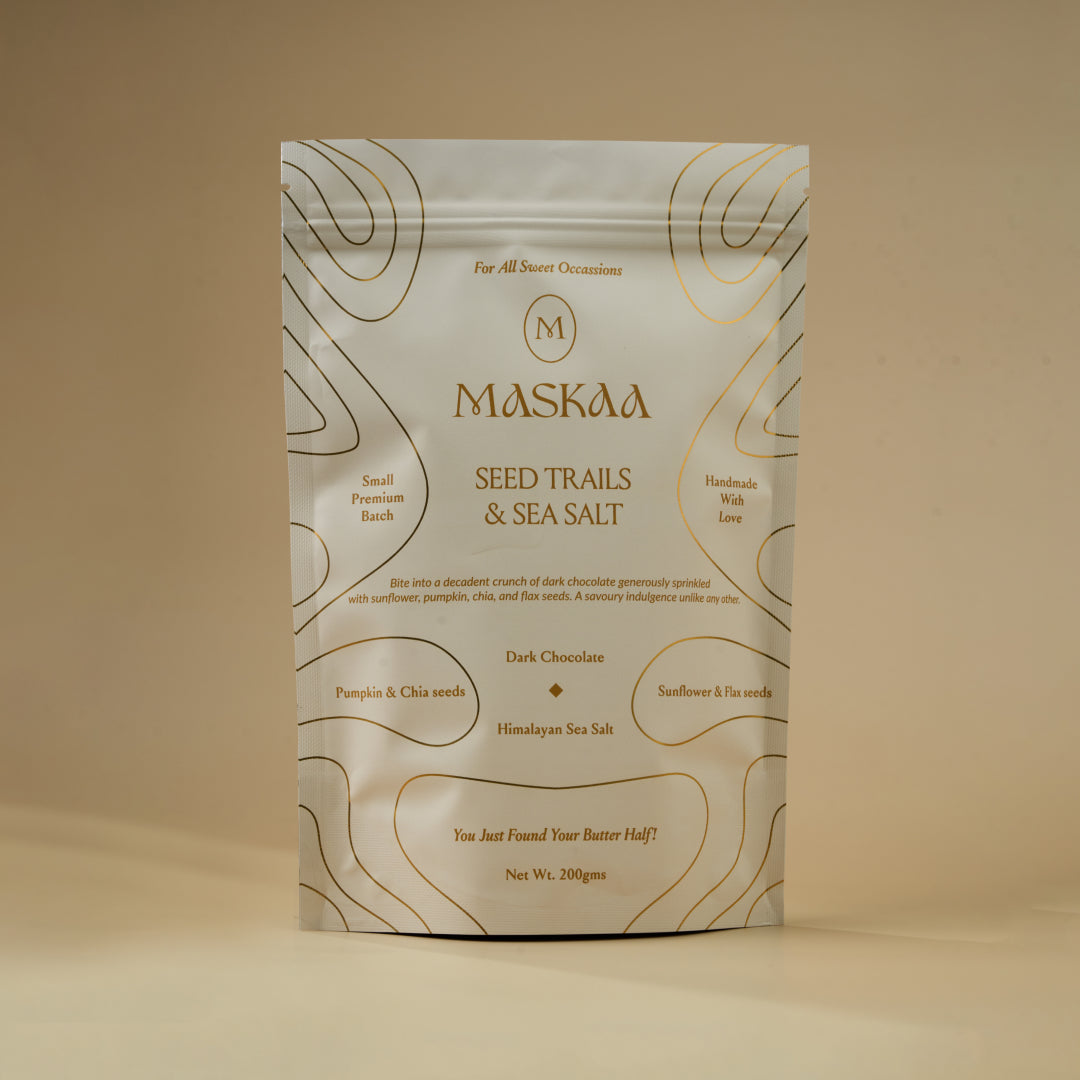 Seed Trail & Sea Salt Chocolate Bark Thins (200 gms)